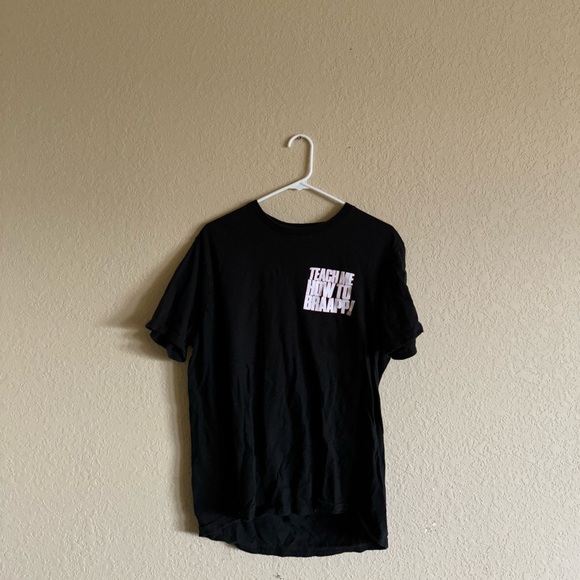 Teach me how to braappp size large men’s Tshirt black - Picture 2 of 2
